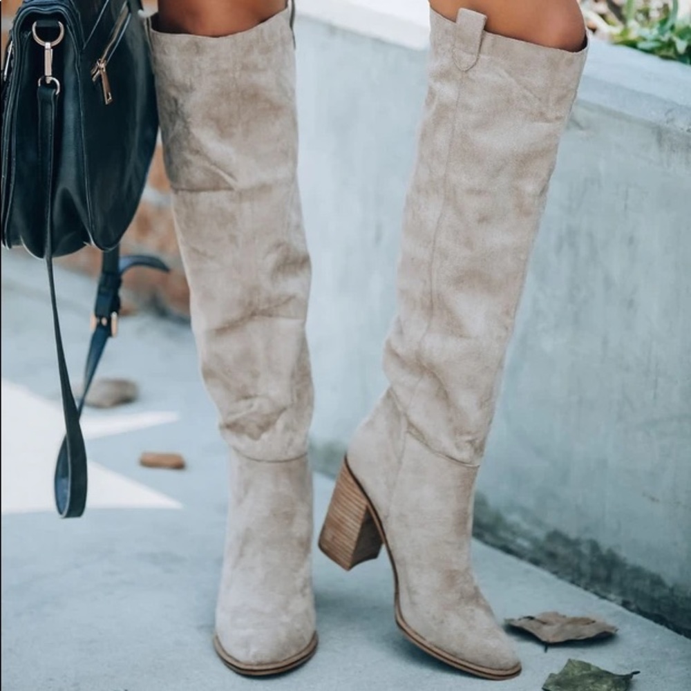 Slouch boots